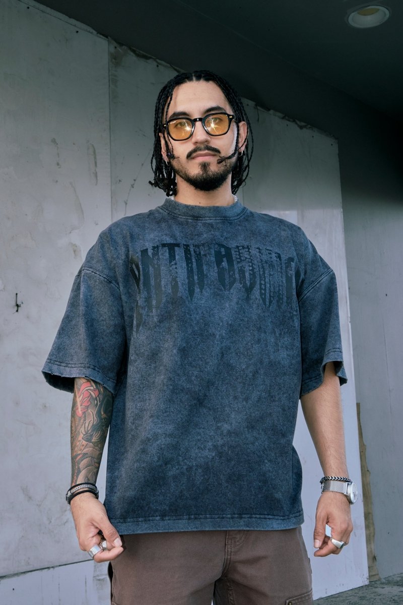 Playera Prime Crown Deslavada - ANTIFASHION