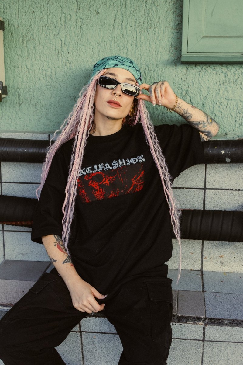 Playera Prime RED SKULL - ANTIFASHION