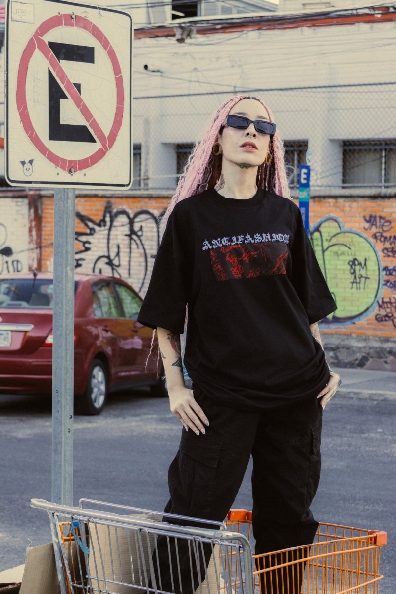 Playera Prime RED SKULL - ANTIFASHION