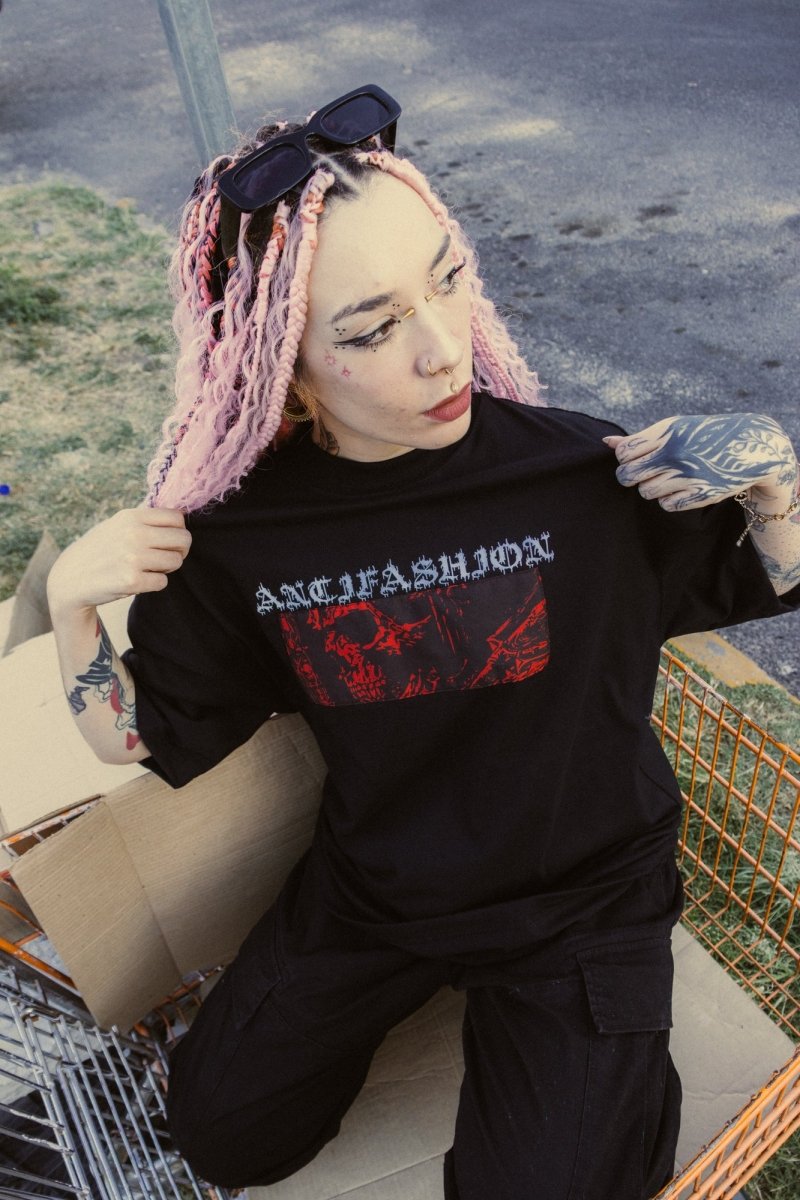 Playera Prime RED SKULL - ANTIFASHION