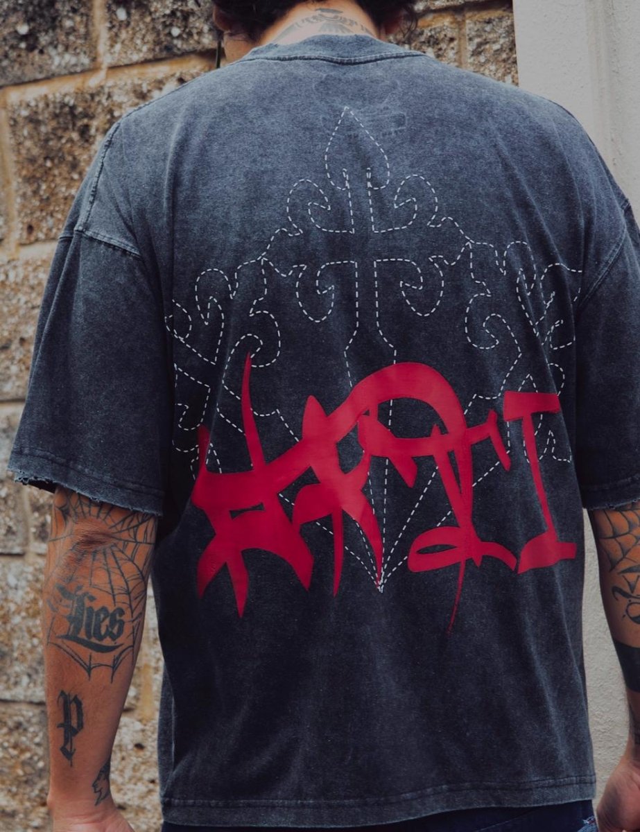Playera Prime Taggin Deslavado - ANTIFASHION