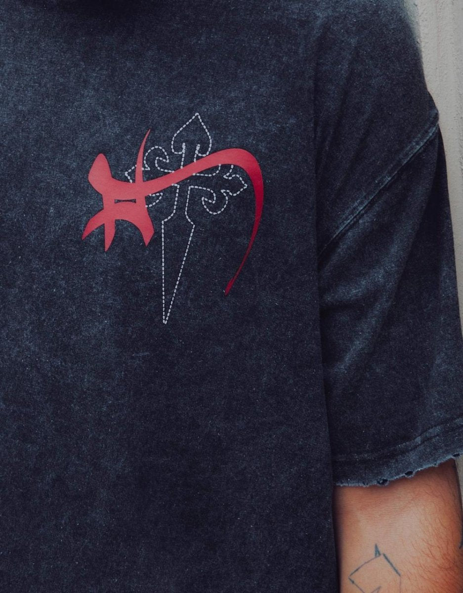 Playera Prime Taggin Deslavado - ANTIFASHION