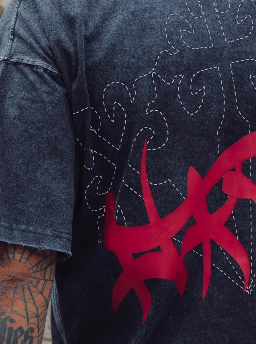 Playera Prime Taggin Deslavado - ANTIFASHION