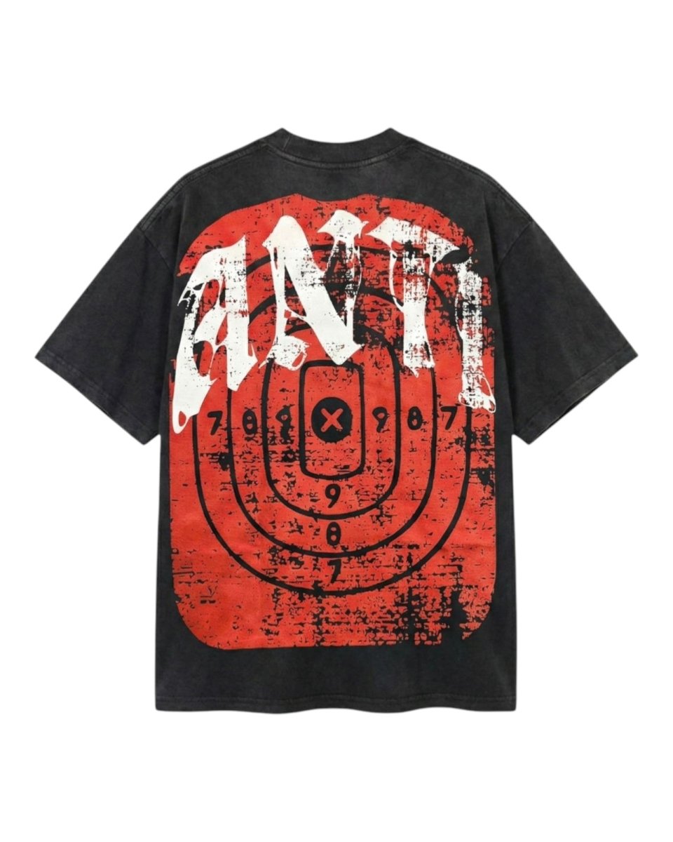 Playera Prime Target Deslavado - ANTIFASHION