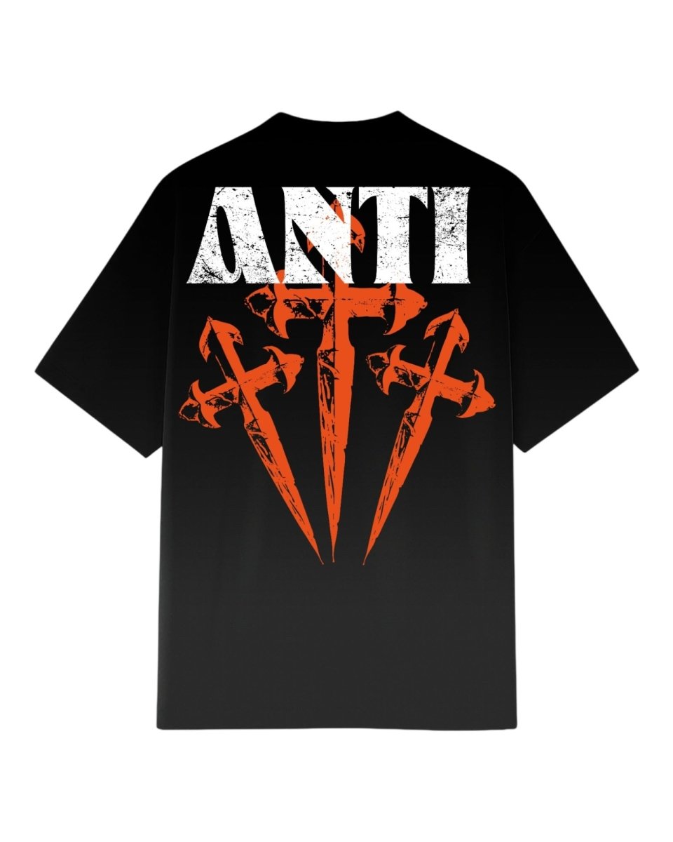 Playera Prime Tridente Deslavado - ANTIFASHION