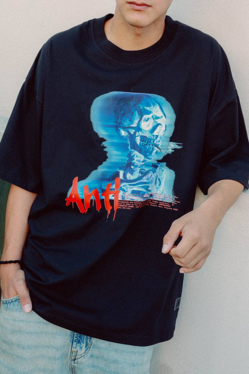 Playera Prime Van Gogh Negro - ANTIFASHION