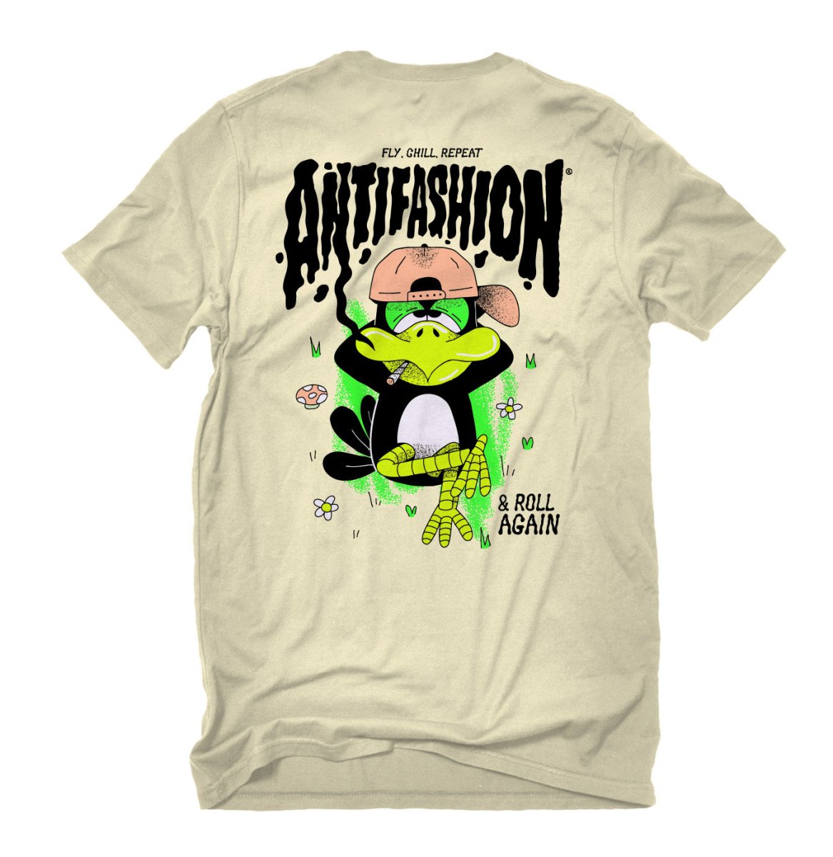 Playera Roll Again Arena - ANTIFASHION