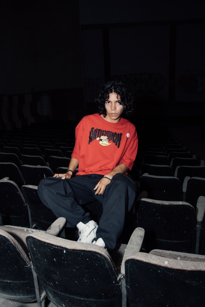 Playera Roll Again Red - ANTIFASHION