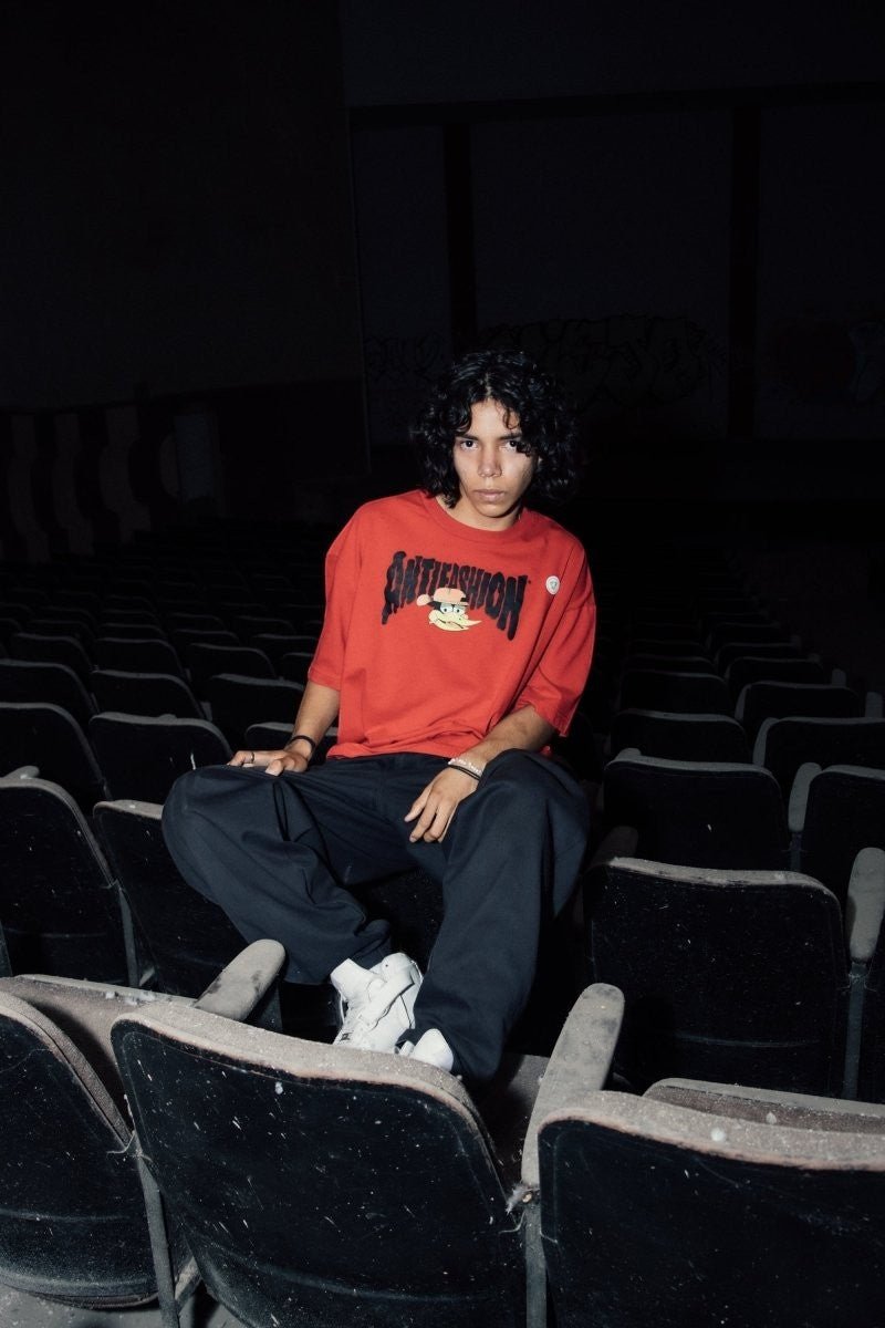 Playera Roll Again Red - ANTIFASHION
