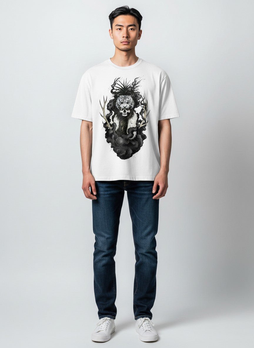 Playera Shaman Blanco - ANTIFASHION