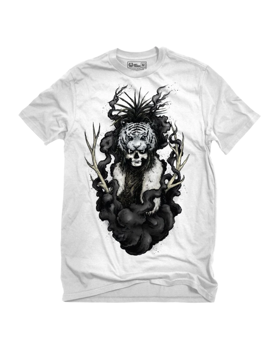 Playera Shaman Blanco - ANTIFASHION