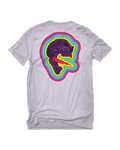 Playera SKULL LIGHTING Lila - ANTIFASHION
