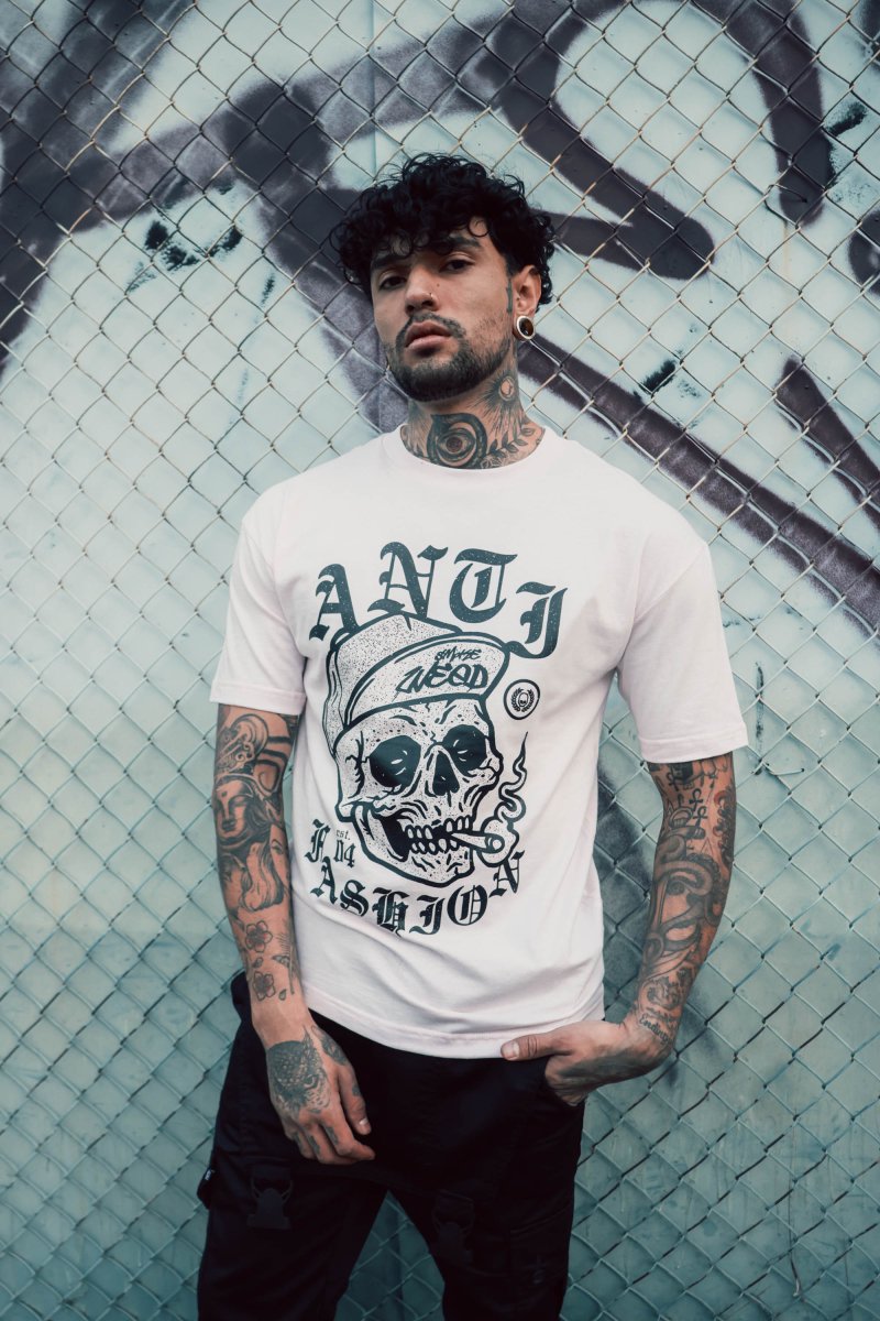 Playera Smoke Rosa - ANTIFASHION