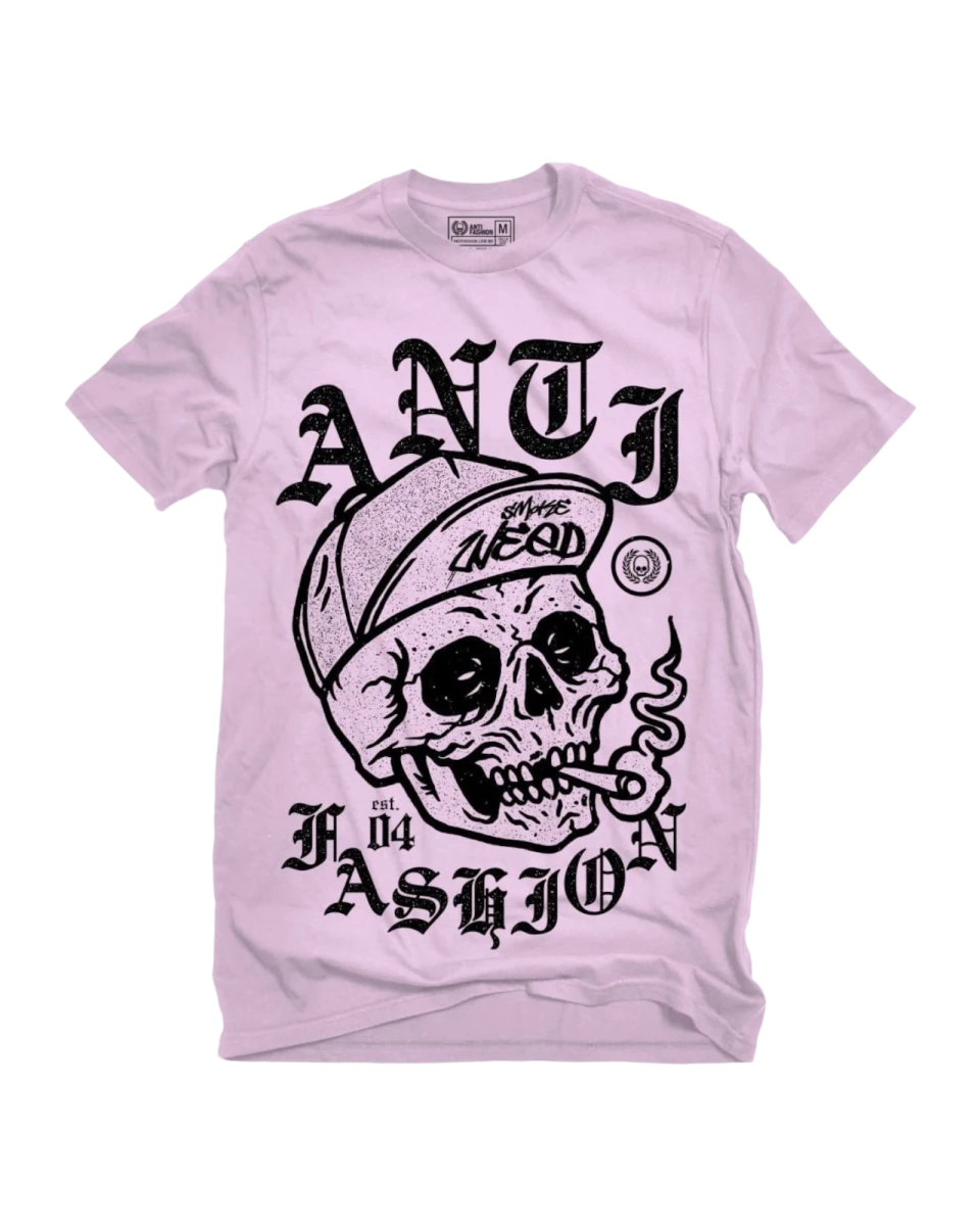 Playera Smoke Rosa - ANTIFASHION