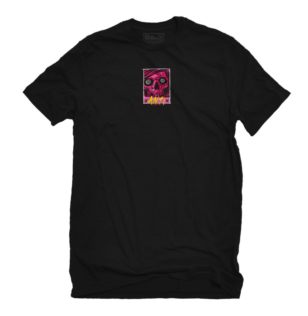 Playera Spiral Negra - ANTIFASHION