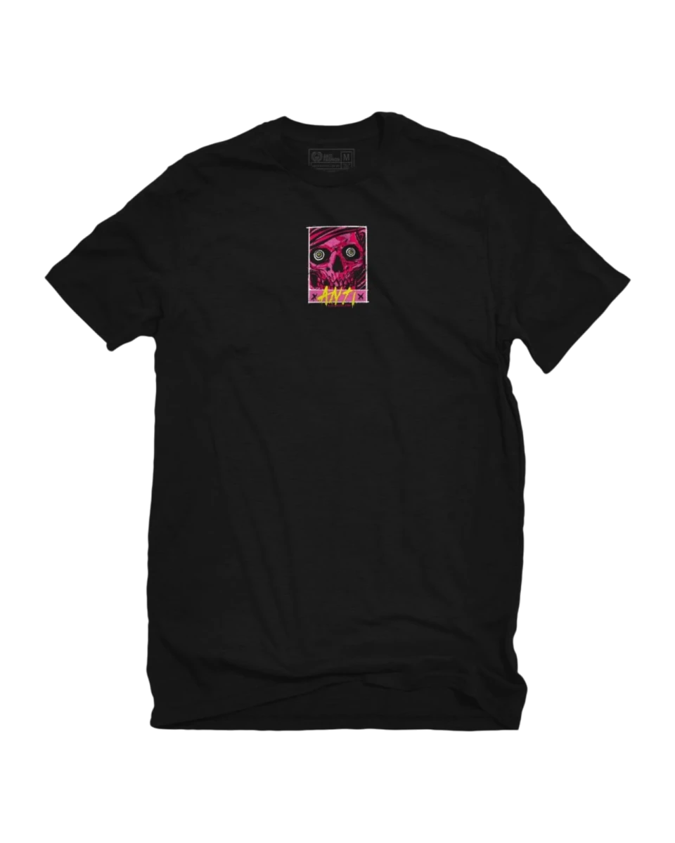 Playera Spiral Negra - ANTIFASHION