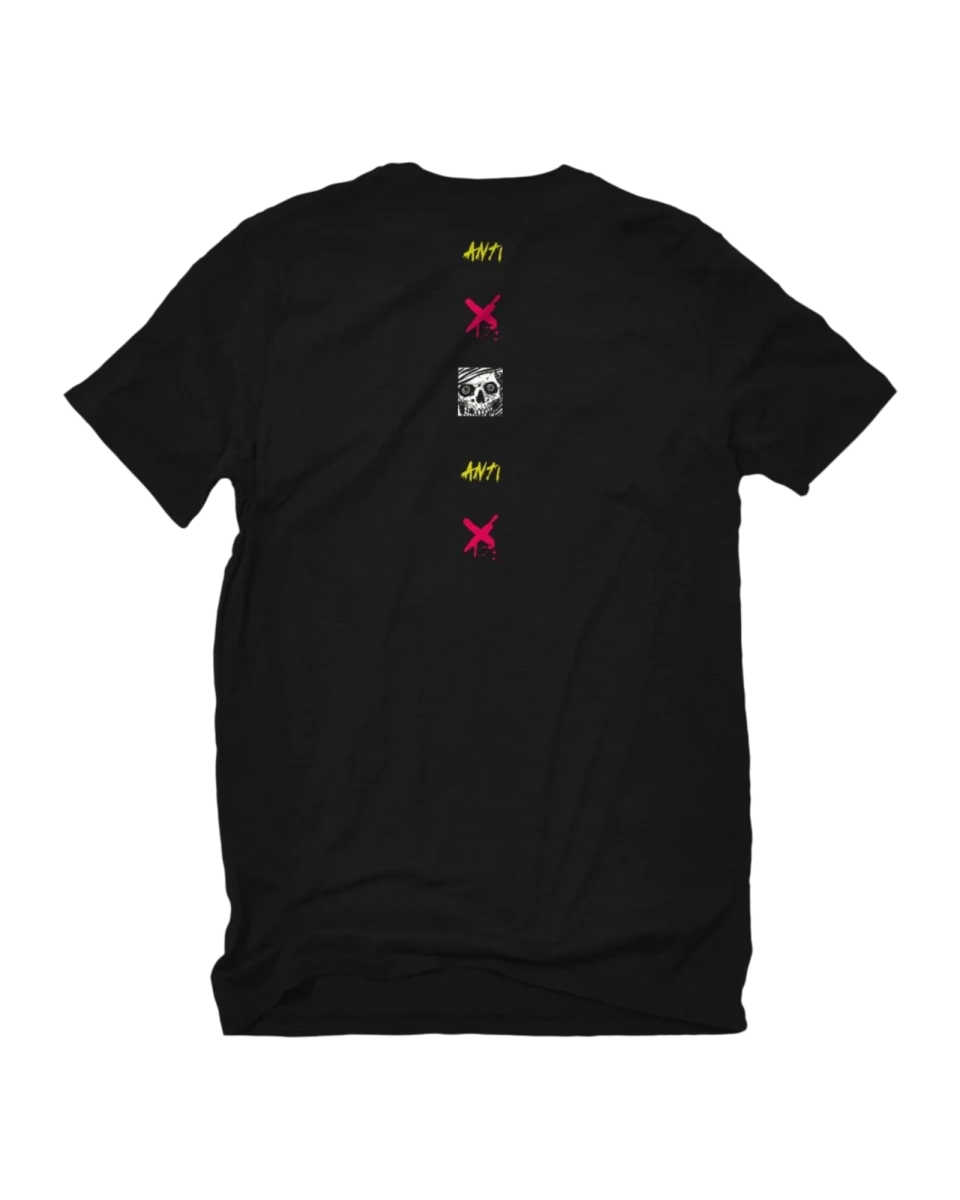 Playera Spiral Negra - ANTIFASHION