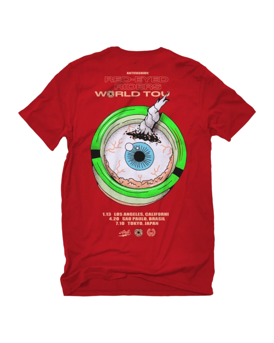 Playera Tour Red - ANTIFASHION
