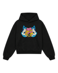Sudadera Brain Negro - ANTIFASHION