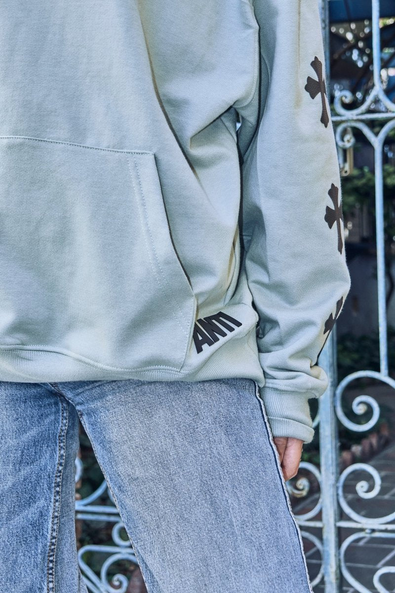 Sudadera Golden Tears Green - ANTIFASHION
