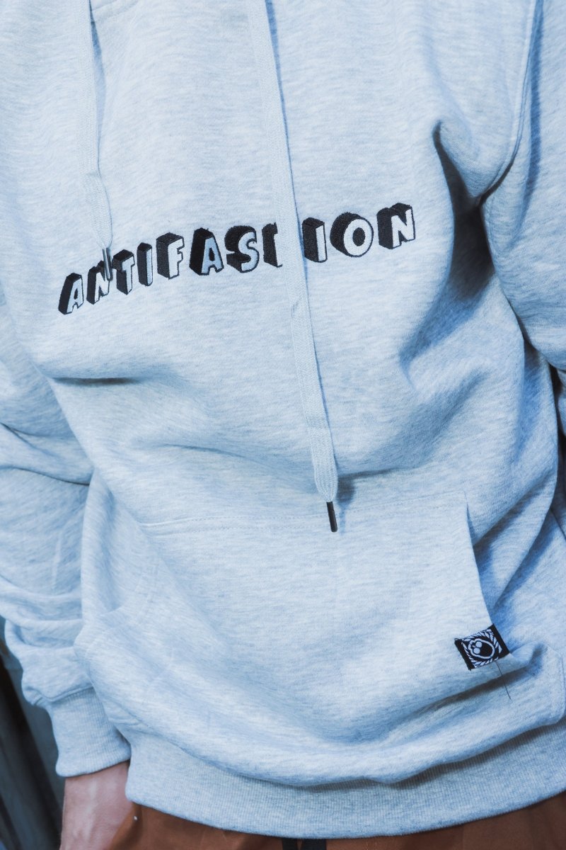 Sudadera Jason Gris Jaspe - ANTIFASHION