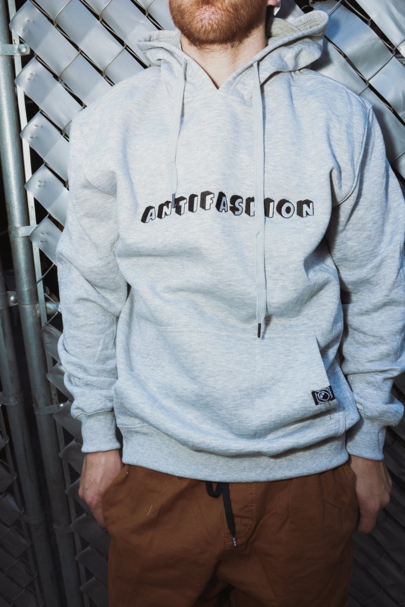 Sudadera Jason Gris Jaspe - ANTIFASHION