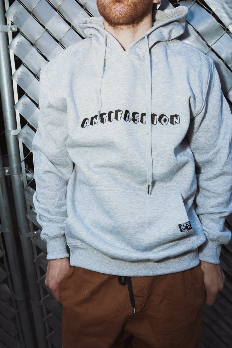 Sudadera Jason Gris Jaspe - ANTIFASHION