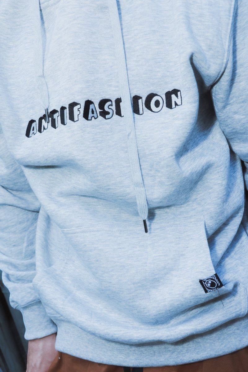 Sudadera Jason Gris Jaspe - ANTIFASHION