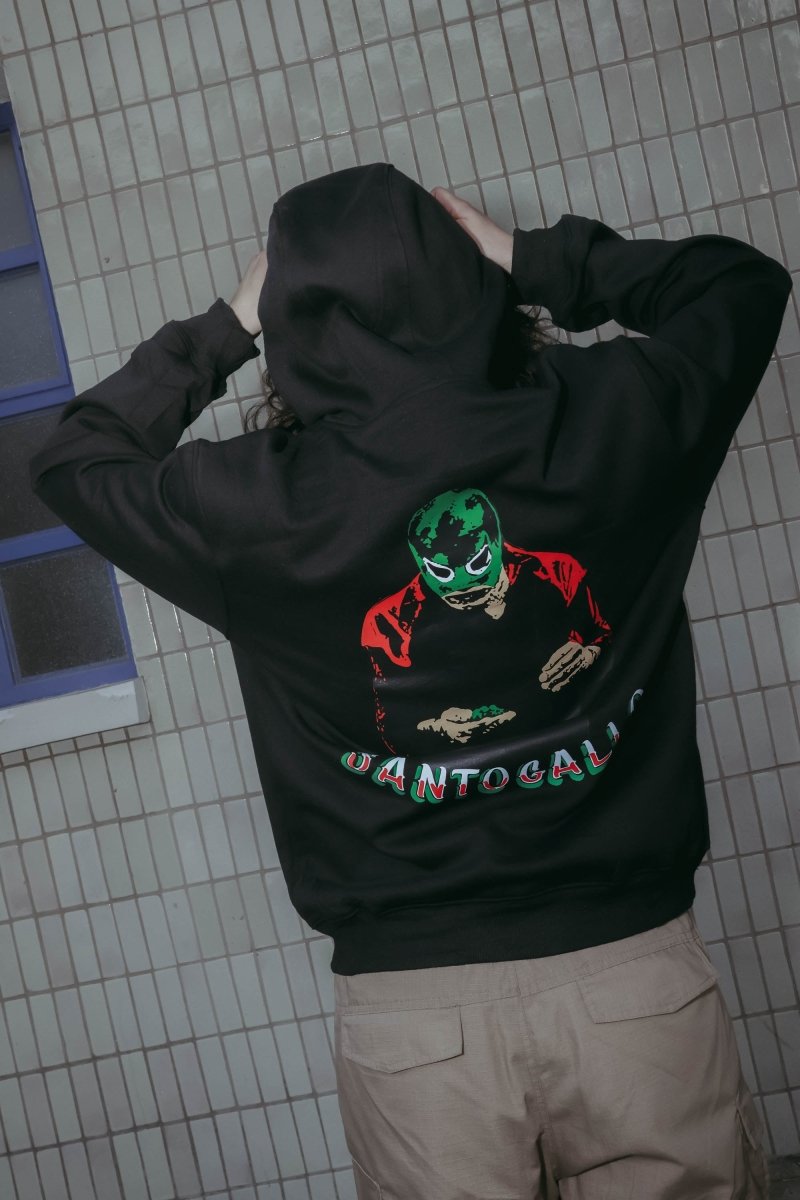 Sudadera Santo Gallo Negro - ANTIFASHION