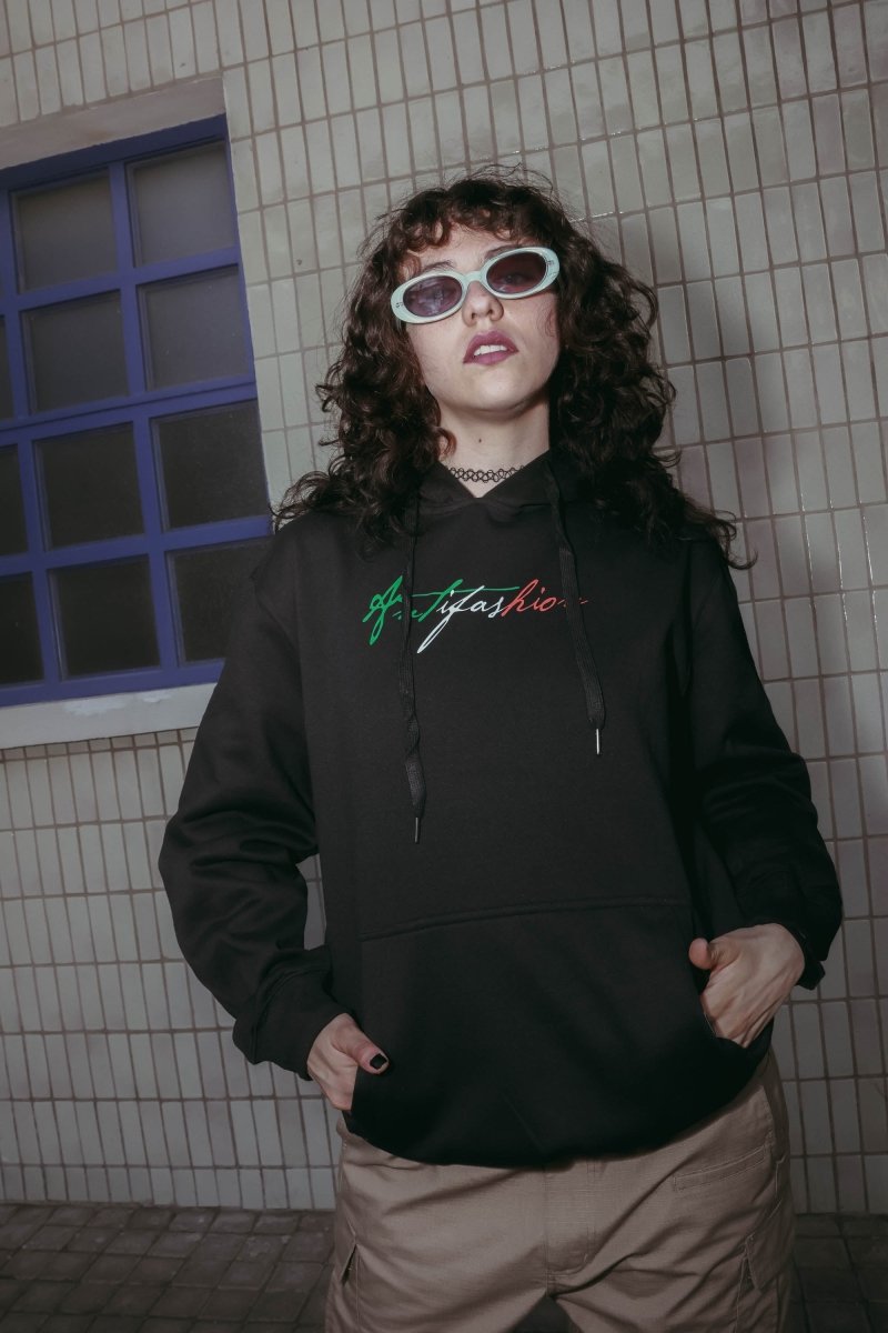 Sudadera Santo Gallo Negro - ANTIFASHION