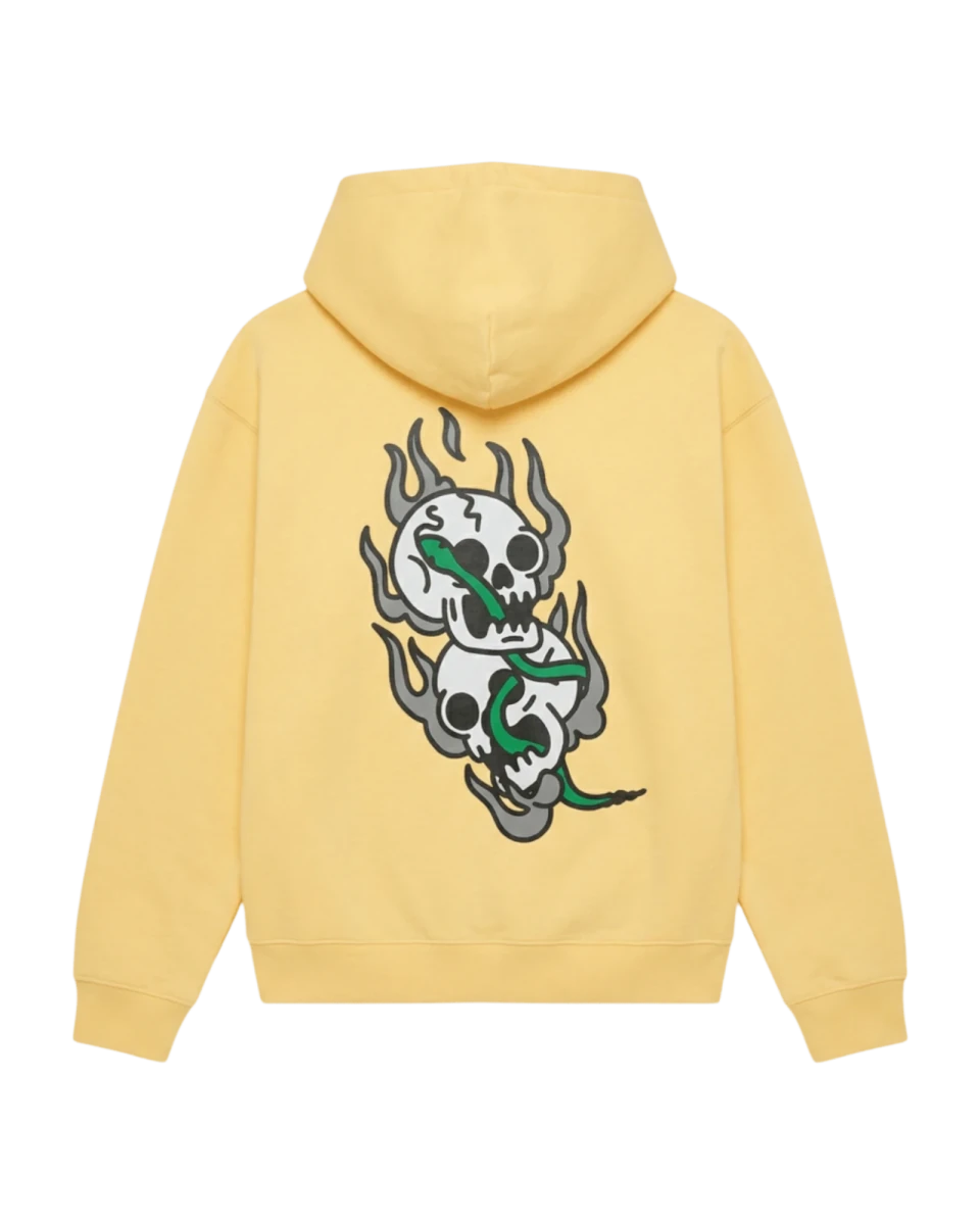 Sudadera West Peach Yellow - ANTIFASHION