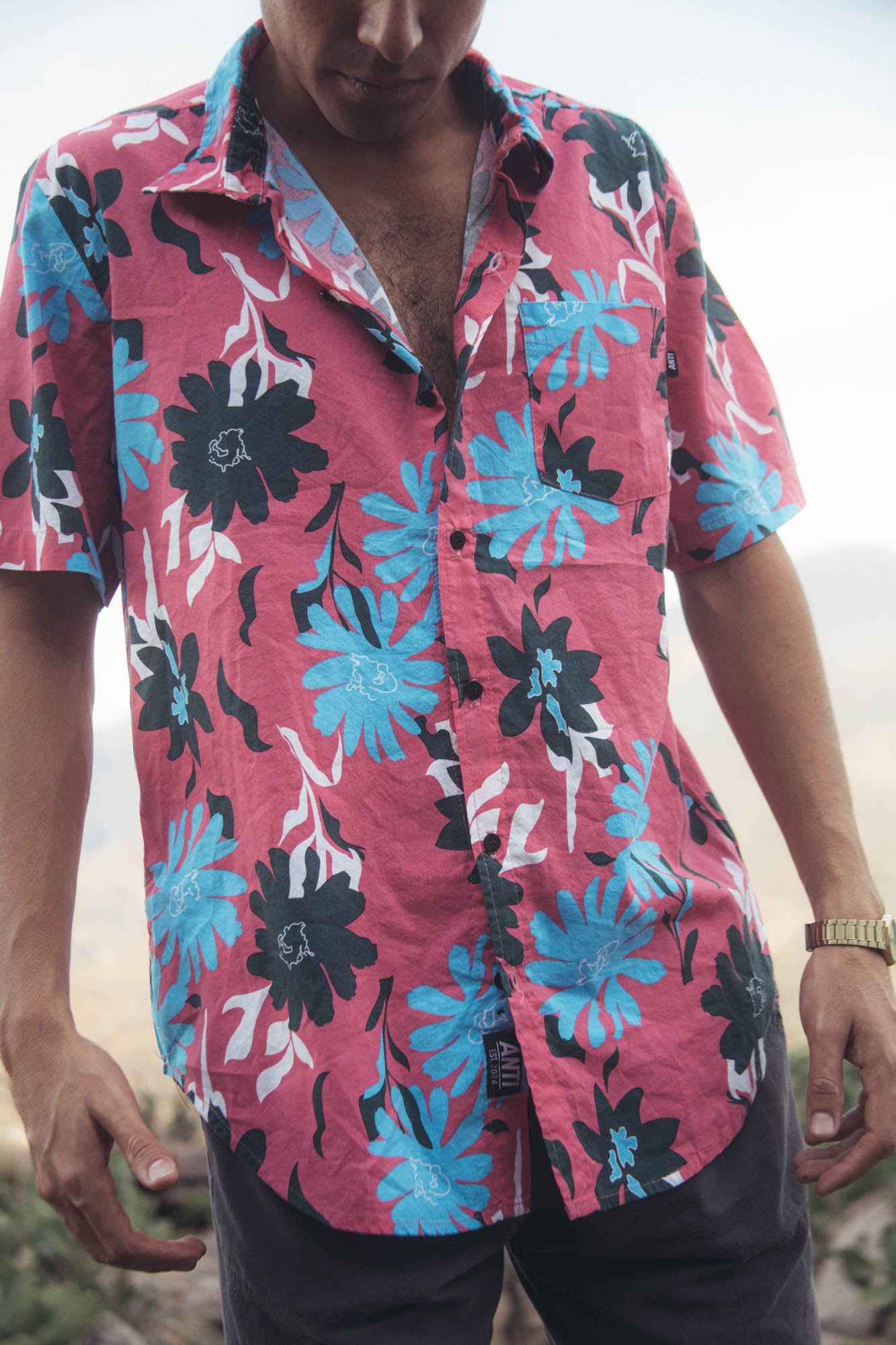 Camisa Flowers