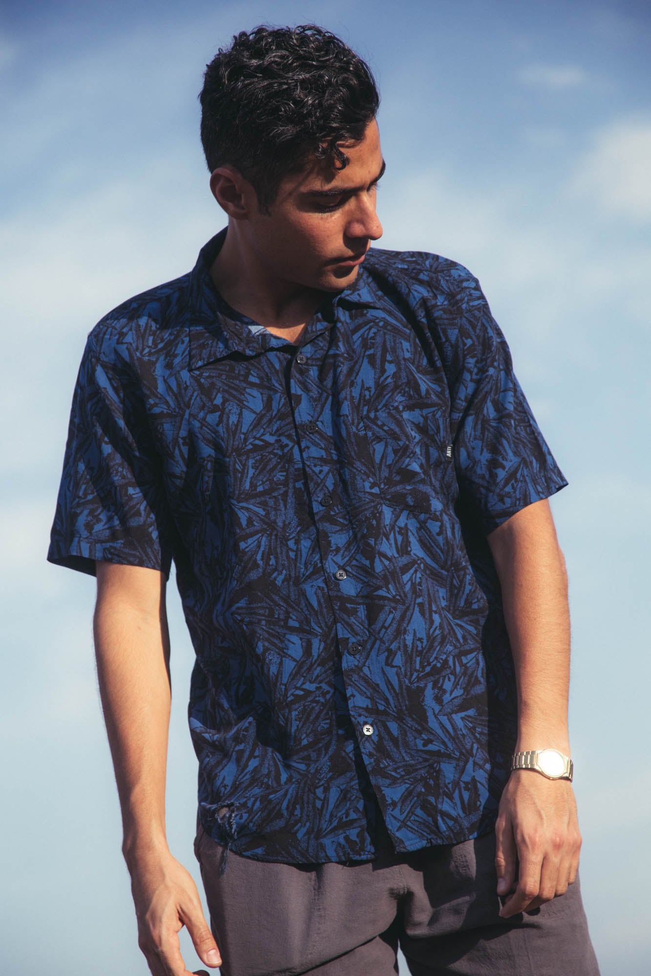 Camisa Hojas