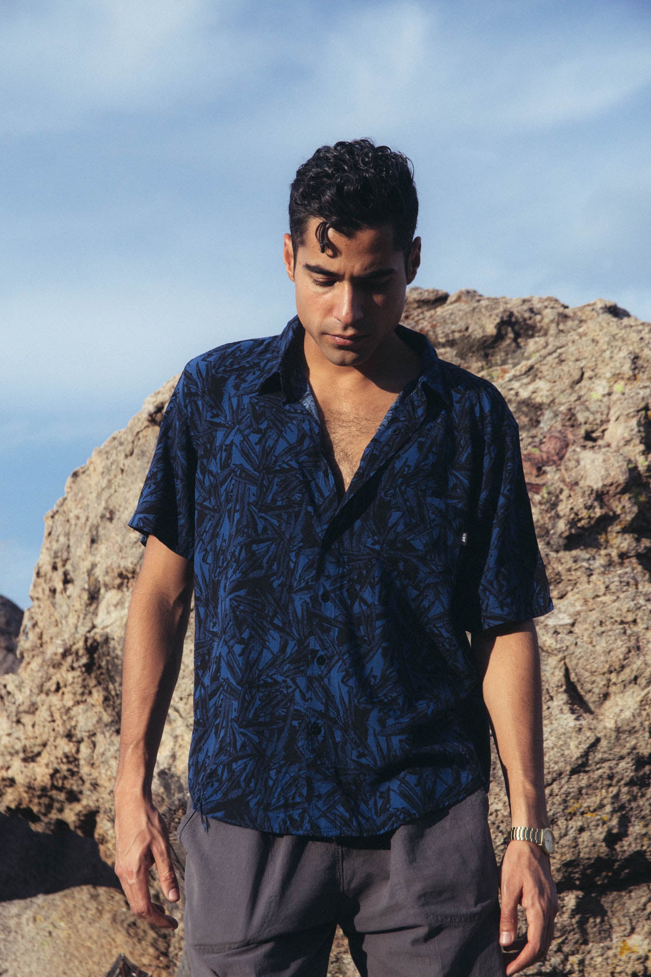Camisa Hojas