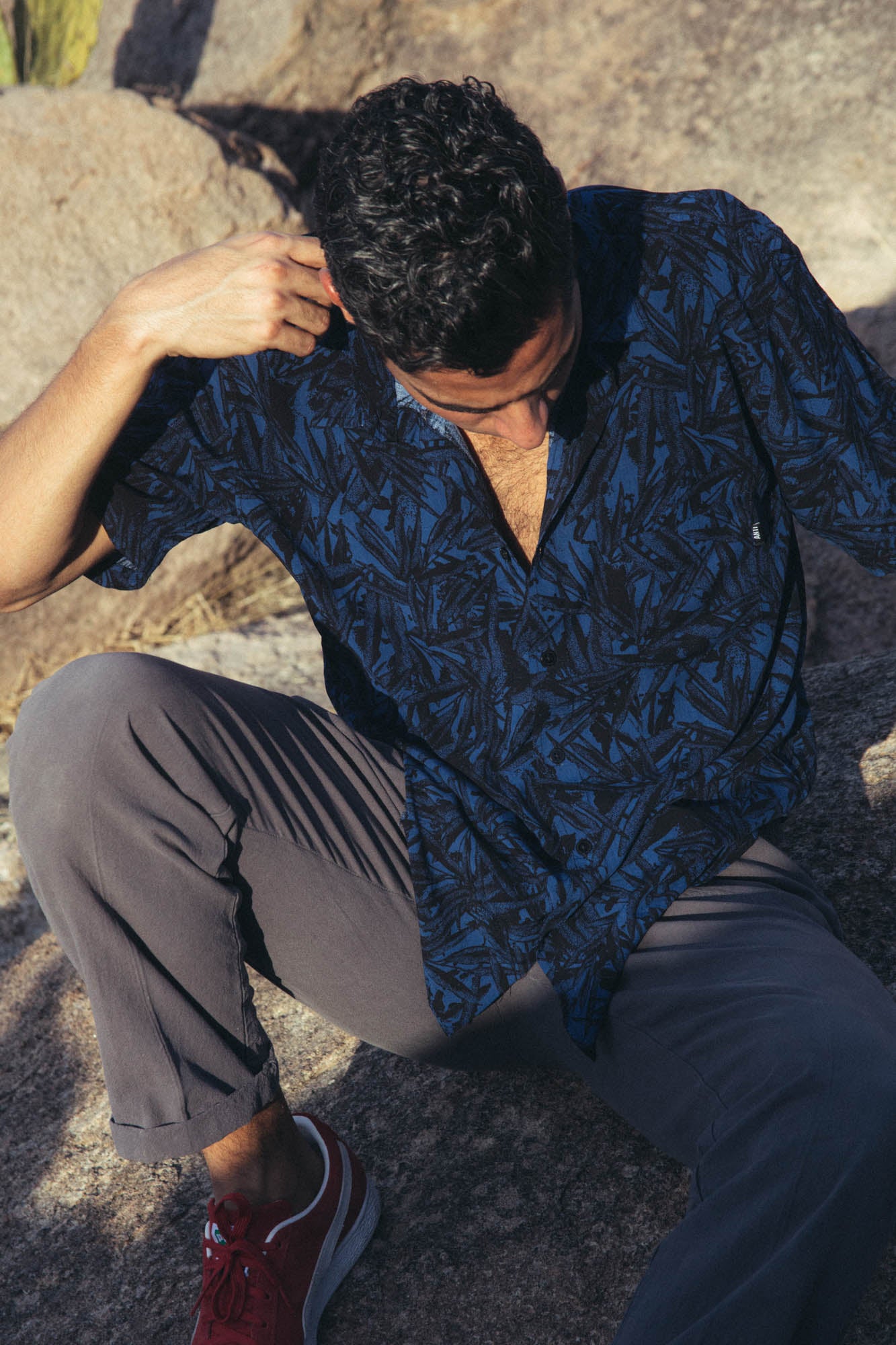 Camisa Hojas