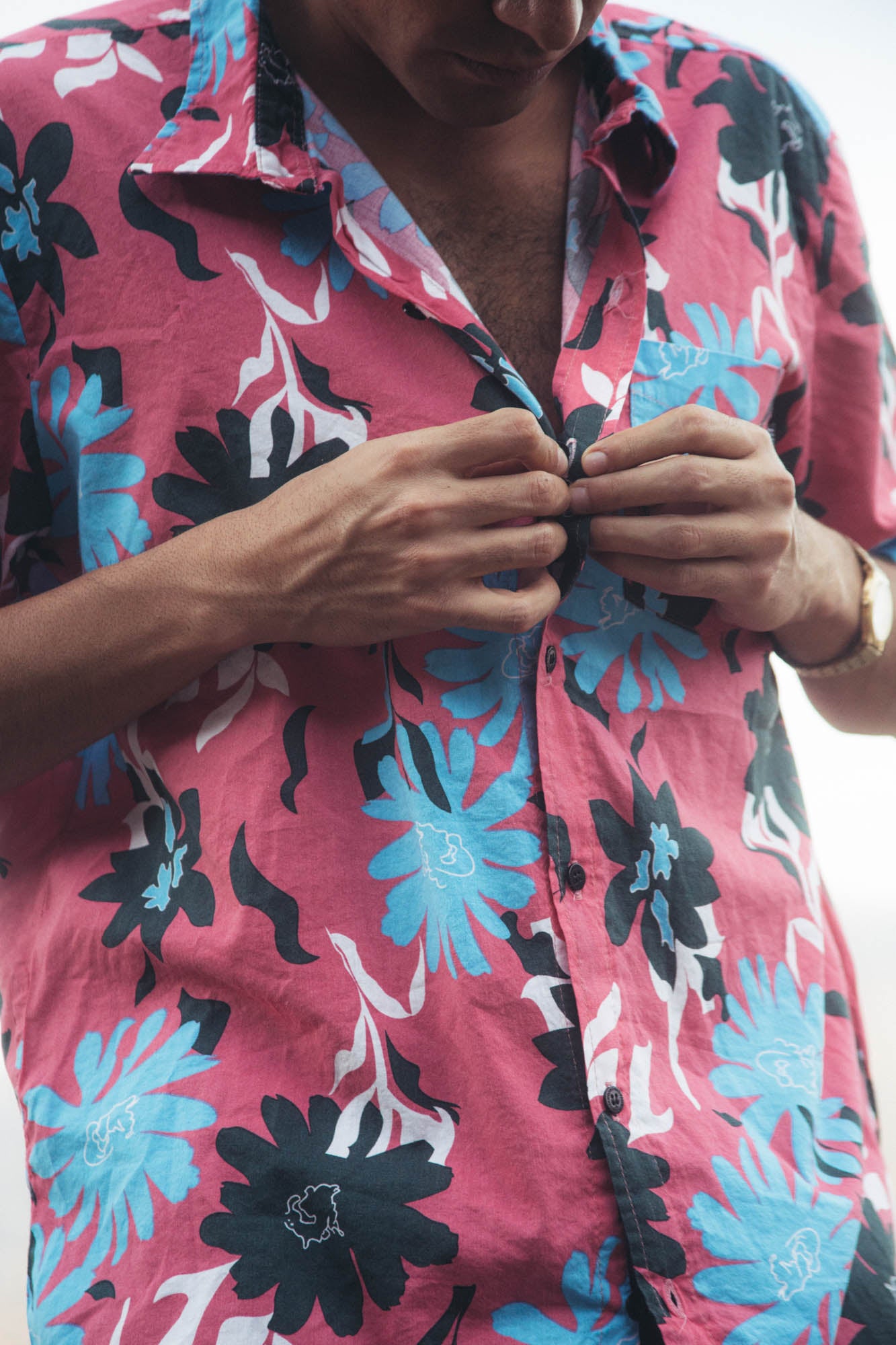 Camisa Flowers